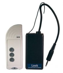 Radio remote with mini-stereo-jack